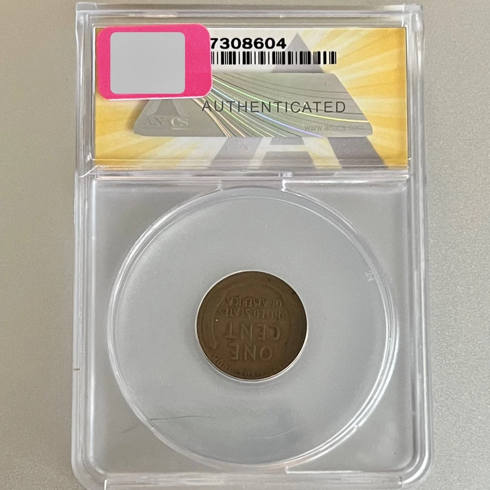 1912-D Lincoln Wheat Penny 1C VG10 Details ANACS - Image 3 of 4