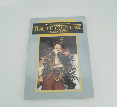 Vintage Mode Magazin Haute Couture COLLECTIONS '92-'93 Autumn & Winter Paris