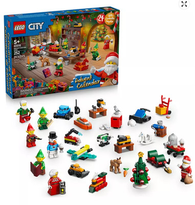 Free Shipping*LEGO  City Advent Calendar 2026 60510 252-Piece Building Set Age5+