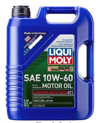 SALE- LIQUI MOLY 2024 Synthoil Race Tech GT1 10W-60; 5 Liter