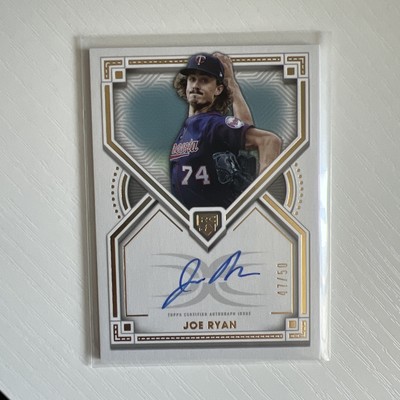 2022 Topps Definitive Rookie /50 Joe Ryan #DRA-JRY Auto RC MinnesotaTwins