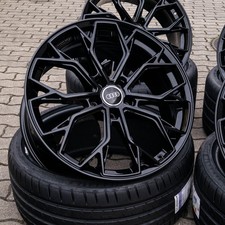 18 Zoll Alufelgen RW03 für Audi A3 S3 8V GY TFSIe TT TTS 8J 8S ABE 5x112 Schwarz
