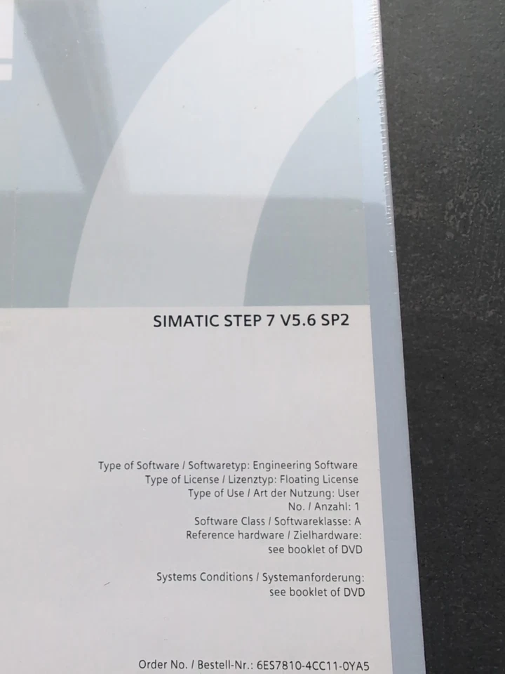 Siemens 6ES7810-5CC11-0YA5 Simatic Step 7 V5.6 SP2 - Image 2 of 3