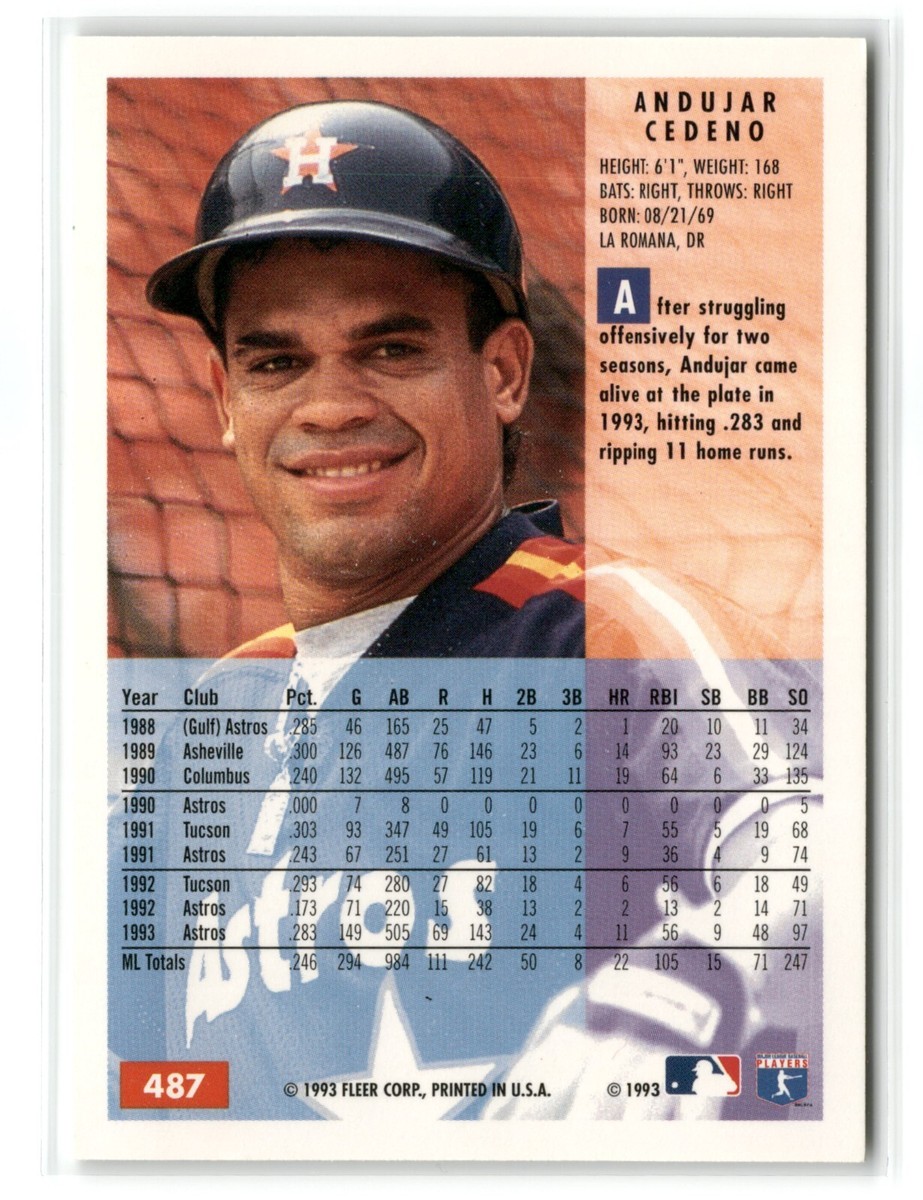 1994 Fleer - Craig Biggio #485 for sale online | eBay