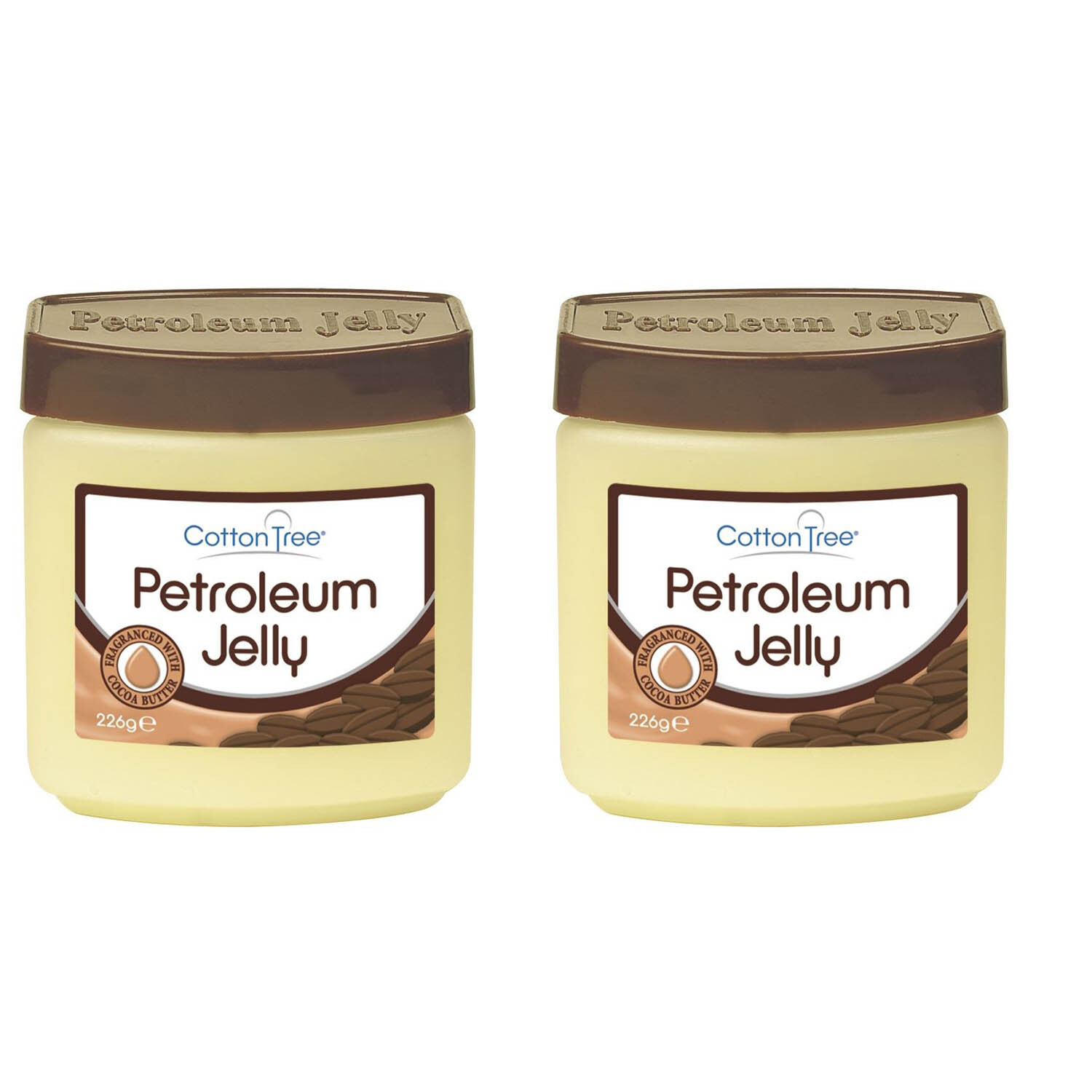 Cotton Tree Petroleum Jelly Fragranced with Cocoa Butter, 226 Gram Best Quality eBay