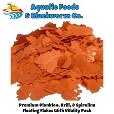 Plankton / Krill / Spirulina Premium Flakes, with V-Pack by Zeigler