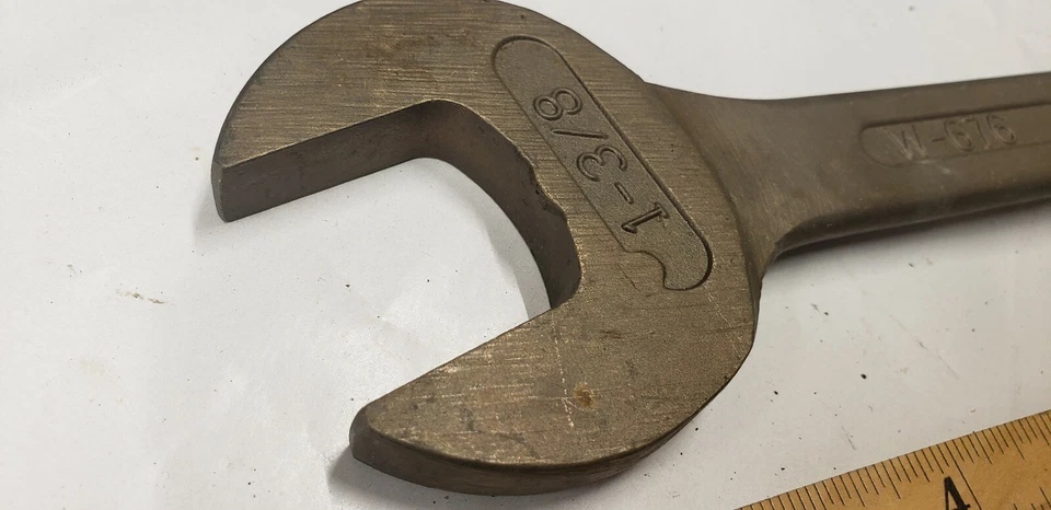NUEVO Ampco W-676 1-3/8" Llave Combinada Bronce Sin Chispas No Magnética Foto 4 de 4