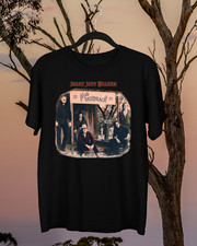 Retro 1973 1983 Jerry Jeff Walker Live Tour Shirt Black Unisex S-2345XL CC2037