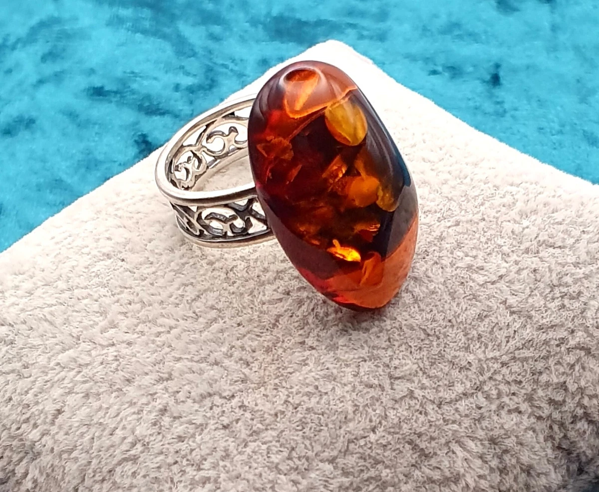 Baltic amber ring clearance