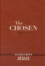 The Chosen: 40 Days with Jesus - Imitation Leather By Amanda Jenkins - GOOD