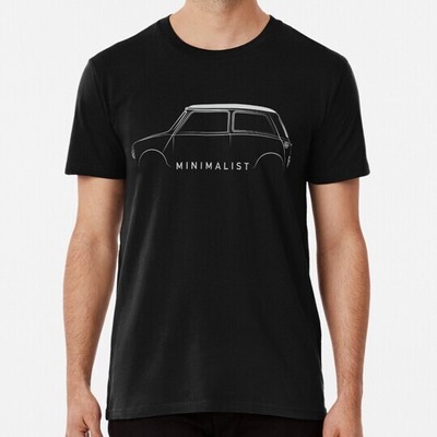 Minimalist People Classic Car Mini S to 5XL Made in the USA T-Shirt