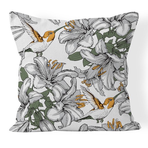 Vintage Pillow Covers American Green Plants Tiger Birds Home Sofa Cushion Covers - Picture 14 of 19