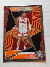 Jalen Green - 2021-22 Illusions Amazing Orange Insert Card