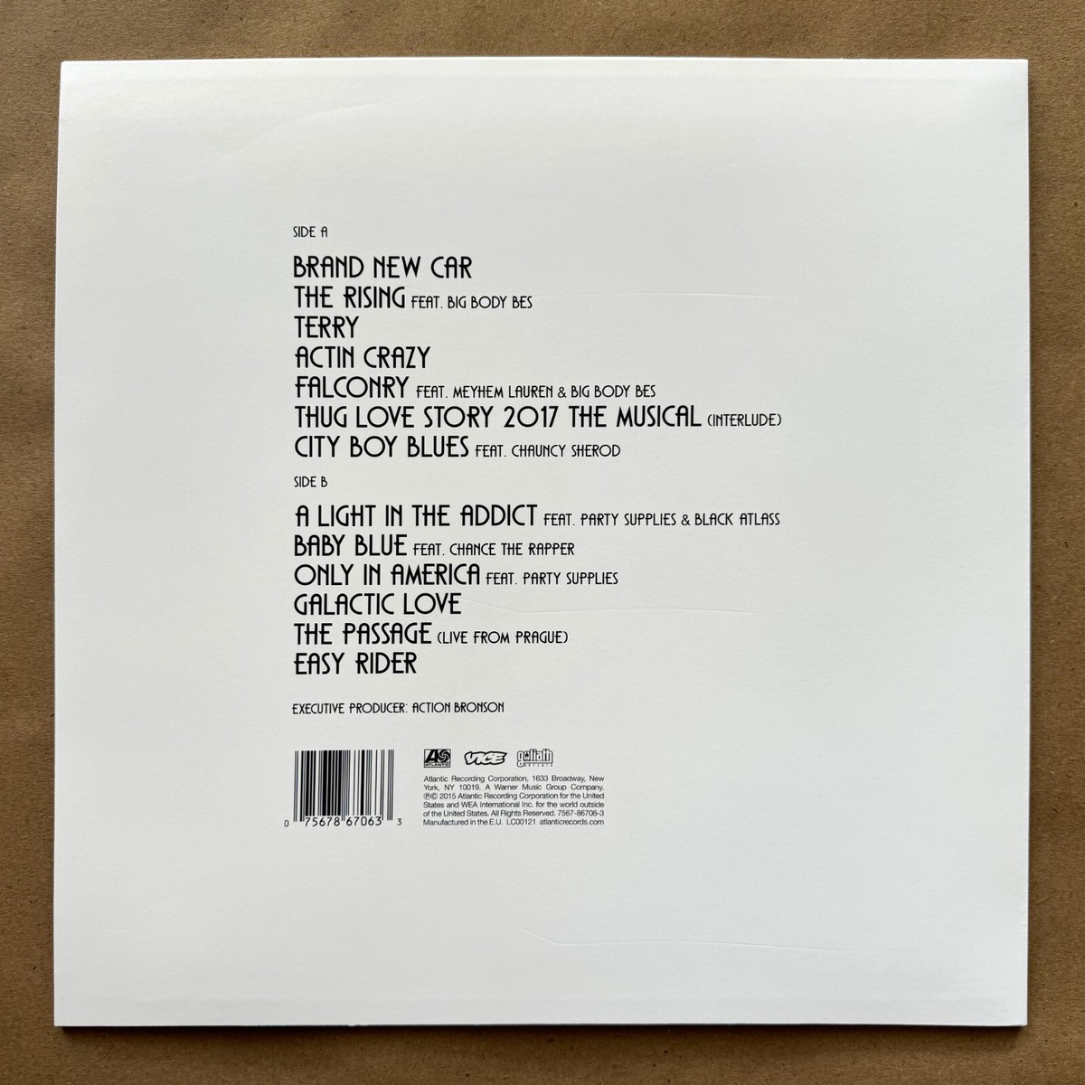 洋楽 action bronson Sincerely, Wonderful lp Action Bronson – Mr. Wonderful – Vinyl (LP, Album) + CD