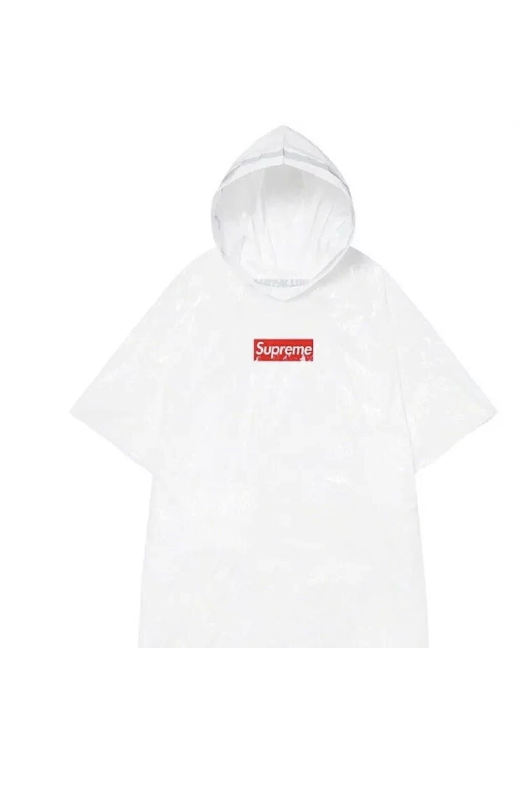 Boîte de balpark poncho pluvial Supreme logo SS20 neuve et scellée