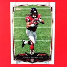 Devonta Freeman 2014 Topps Rookie Card #379 NFL Falcons Giants Ravens. rookie card picture