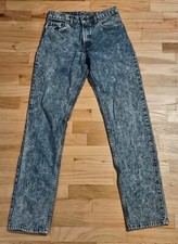 Vintage Levi Blue Jeans Made in USA 30x34 (tag)/ 28x29 (fit)