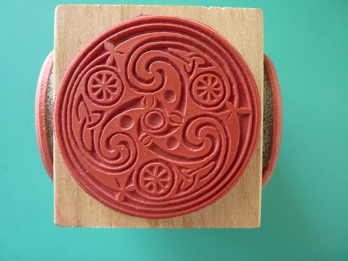 Circular Designs Cube Rubber Stamp (4)Image STAMPERS ANONYMOUS Creative Block #2 - Picture 2 of 6