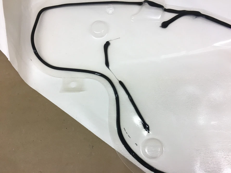 New 2013 - 2021 Nissan Pathfinder Tape Front Door Left LH OEM Infiniti QX60 - Image 3 of 4