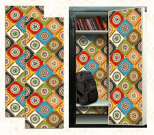 Deluxe Magnetic Locker Wallpaper Made in USA - Pack of 2 Rolls vg 019