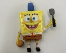 2001 Tara Toys SpongeBob SquarePants Flipping Krabby Patty Figurine