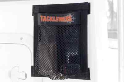 TackleWebs  TW79BLKV  Instant Gear Storage Pocket, 7'' x 9'', NO DRILL Install |B7