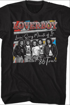 Loverboy Lovin' Every Minute of It Short Sleeve Unisex T-Shirt All Size