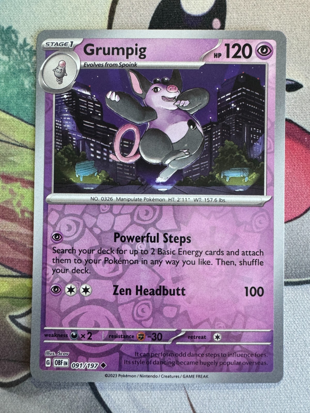 Grumpig Reverse Holo English Pokemon TCG BKBX563