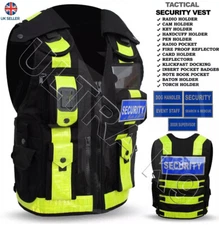Hi Viz Tactical Security Dog Handler Vest Enforcement CCTV Tac New Vest Design