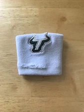 USF Bulls Game Used Football Wristband - Under Armour 3 Inch Wristband
