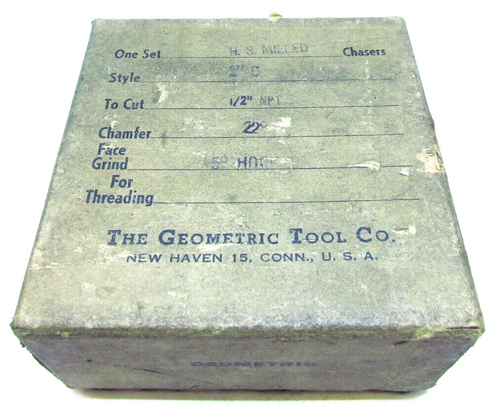 Geometric 1/2" NPT 2" D Chaser Set