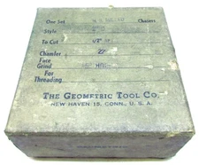 Geometric 1/2" NPT 2" D Chaser Set