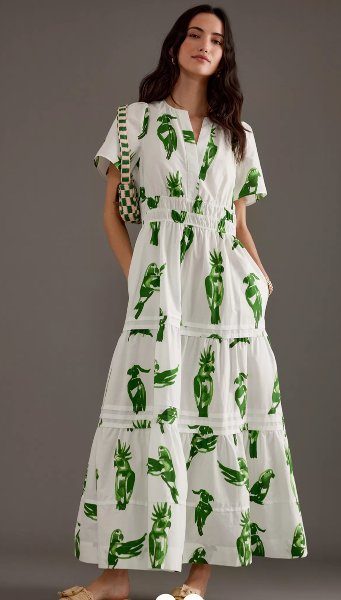 slim fit dress slacks Anthropologie Dress Womens 0 Green Button Up Long Sleeve Belted White Striped main image 0