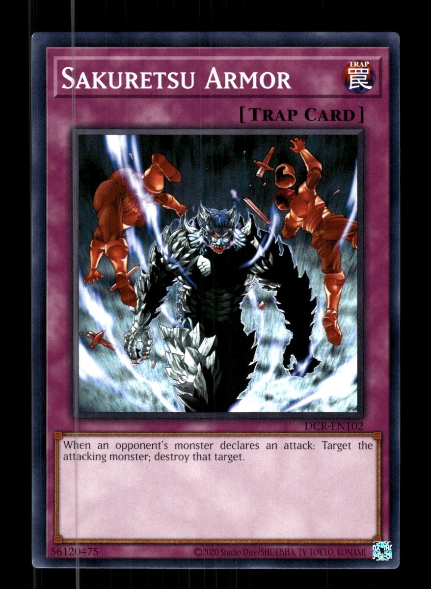 YuGiOh DCR-EN102 C Sakuretsu Armor Dark Crisis