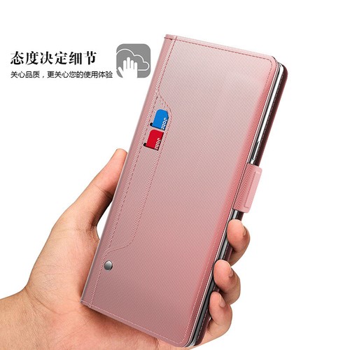 For Infinix Note 30 Zero30 Phone Case Cover Fashion Leather Mirror Card Magnetic - 第 4/8 張圖片