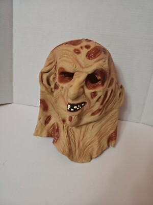 Vintage MMV Line Production Freddy Kruger Mask - Adult Overhead Latex Mask