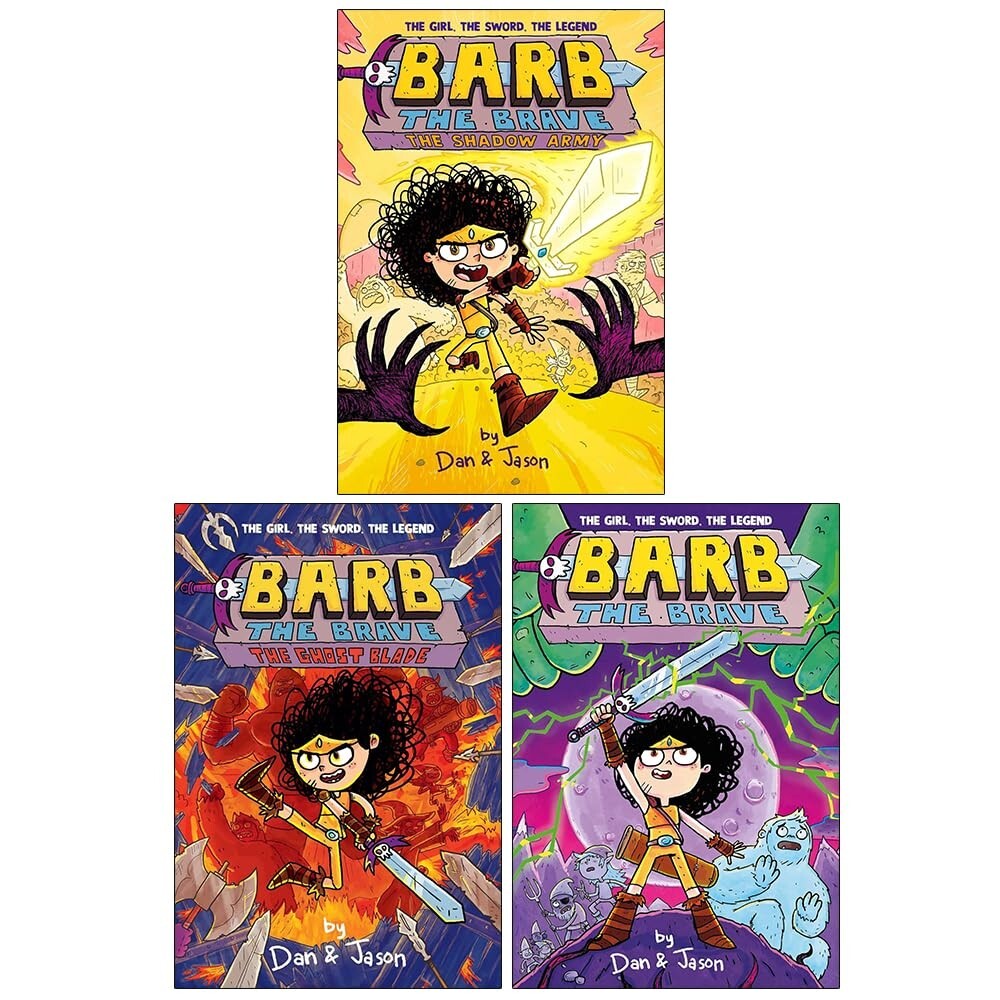 Barb Last Berzerker Series 3 Books Set by Dan Abdo,Jason Patterson Ghost Blade