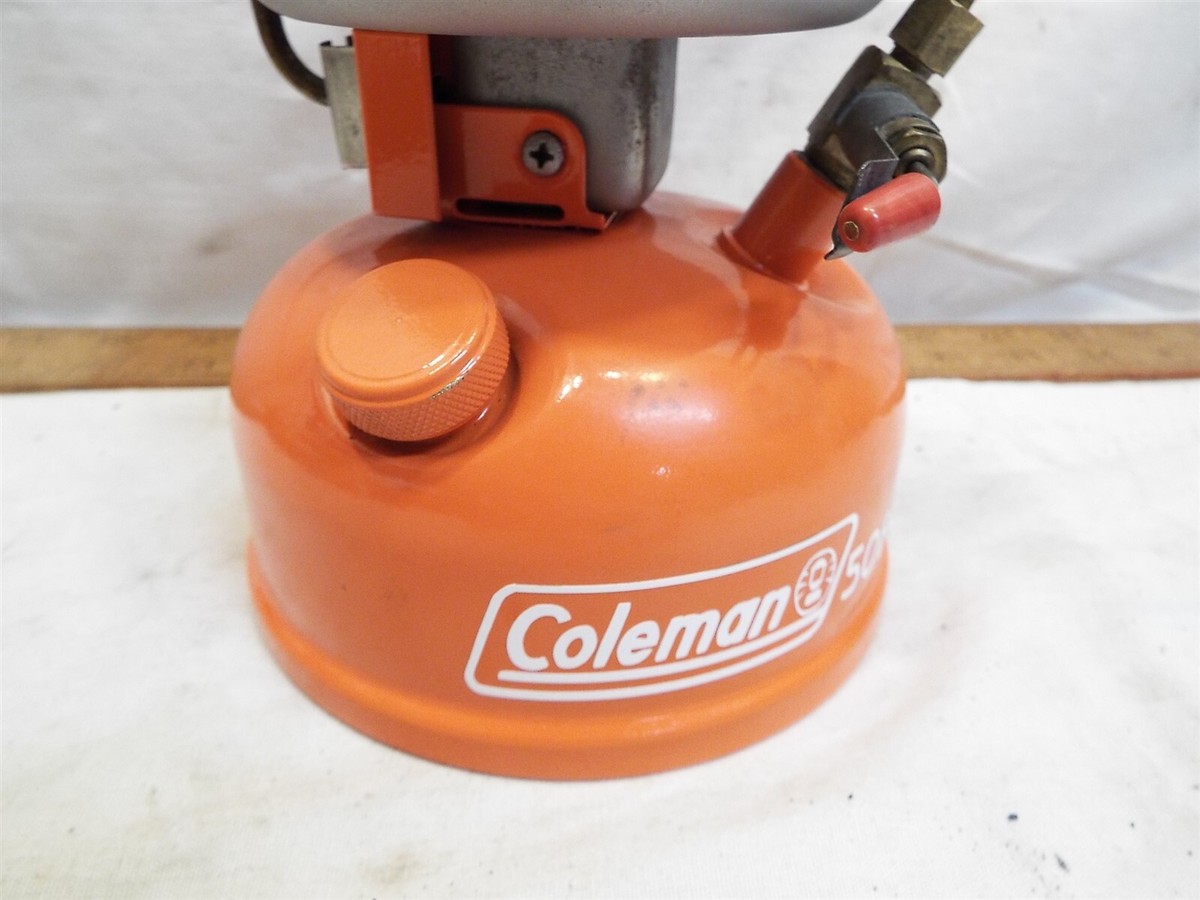 Coleman 508A Single Burner Camping Cook Camp Stove Zebco Coleman 508A Single Burner Camping Cook Camp Stove Zebco
