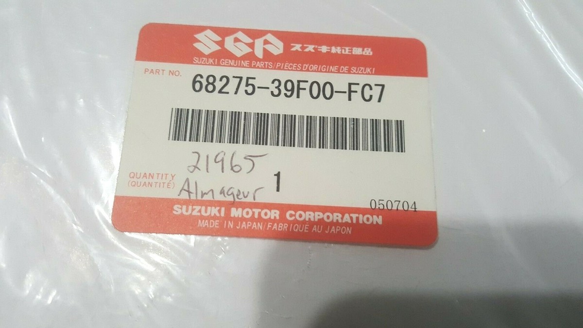 ロック Suzuki NOS GSX-R600 Tape Cowling Body 68275-39F00-FC7 | eBay