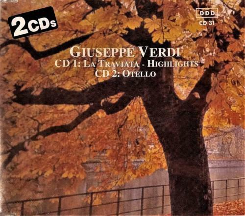 ДЖУЗЕППЕ ВЕРДИ ~ ТРАВИАТА - ОТЕЛЛО ~ СБОРНИК ИЗ 2 ДИСКОВ 1990 ГОДА, НОВЫЙ, ЗАПЕЧАТАННЫЙ 