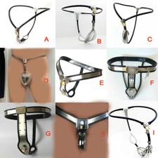 Male Chastity Belt Device Stopper Hollow Cage Bondage Invisible Underpant Gay US