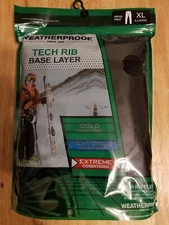 Men's Weatherproof Tech Rib Base Layer Bottoms Size XL