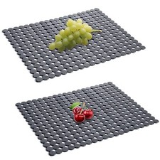 2Pack Kitchen Sink Mat for Stainless Steel/Ceramic Sinks PVC Eco-friendly Pro...
