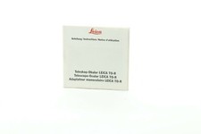 Original Instruction Manual - Leica TELECOPE OCULAR LEICA TO R