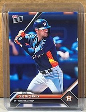 2023 TOPPS NOW Road to Opening Day #OD-105 CHAS MCCORMICK ASTROS Print Run 472