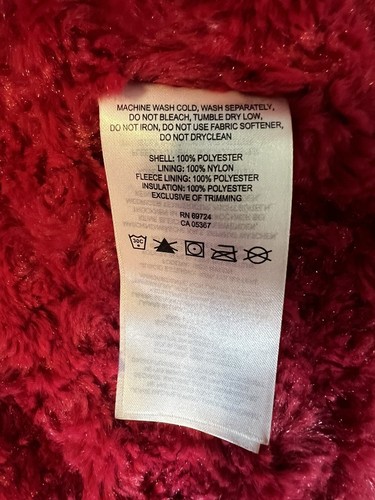 Columbia Girl's Interchange Insulated Pink Jacket Furry Lined Youth L - Picture 10 of 13