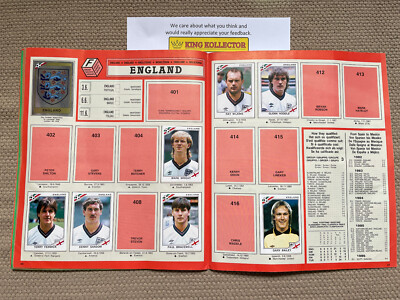 PANINI WORLD CUP 86 STICKER ALBUM ~ MEXICO 1986 ~ 100% COMPLETE
