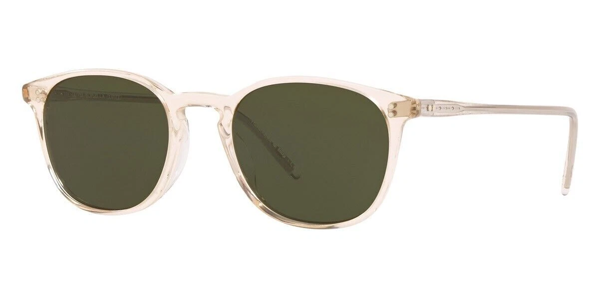 Oliver Peoples FINLEY VINTAGE SUN OV5397SF 109471 49 Buff Green C Sunglasses