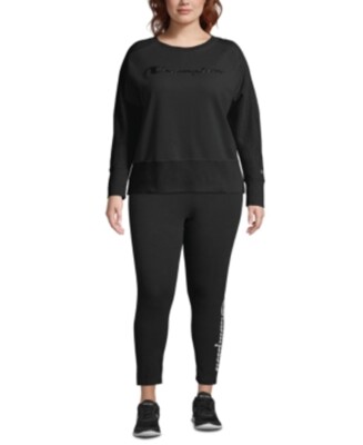 Champion Womens Plus Activewear Fitness Sweatshirt 2XL