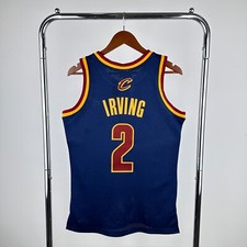 SW Cavaliers 11-12 CAVS No. 2 IRVING S-2XL Blue Retro Men's Jersey